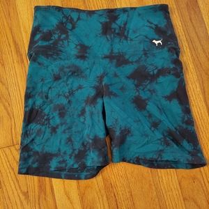 Pink Tie Dye blue shorts